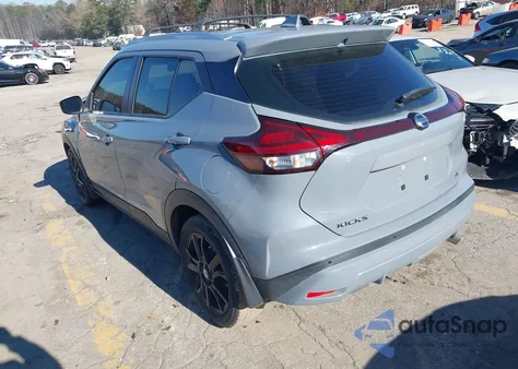 2021 Nissan Kicks Sv Xtronic Cvt from USA, damaged, VIN 3N1CP5CV9ML525261